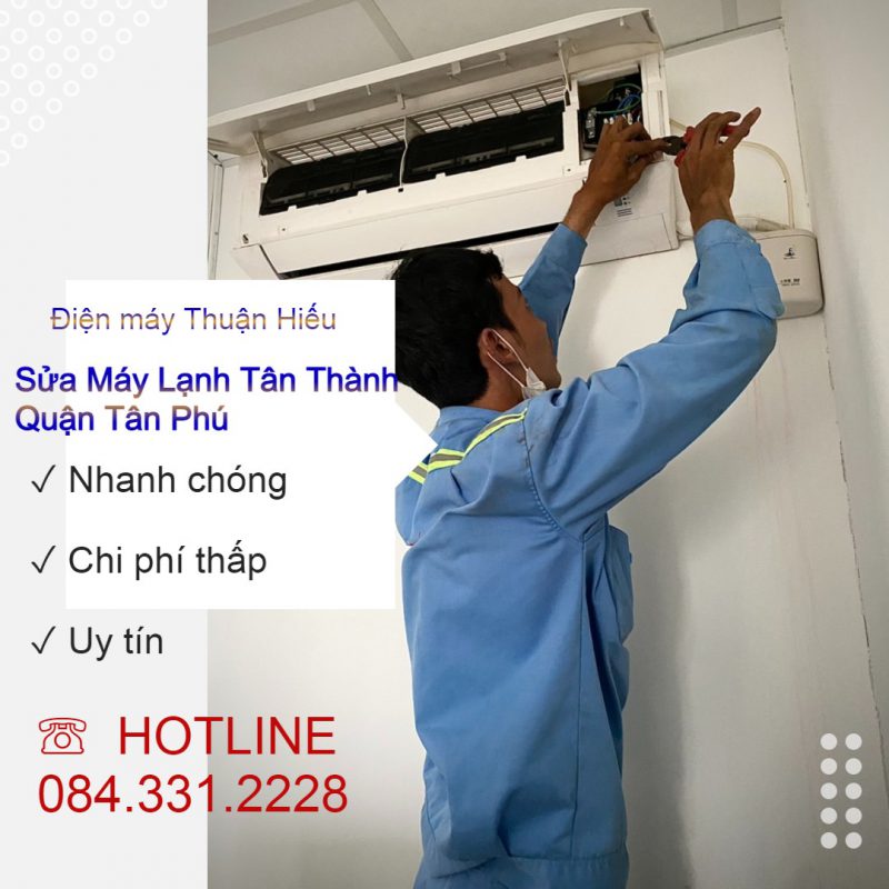 Sửa Máy Lạnh Tân Thành Quận Tân Phú