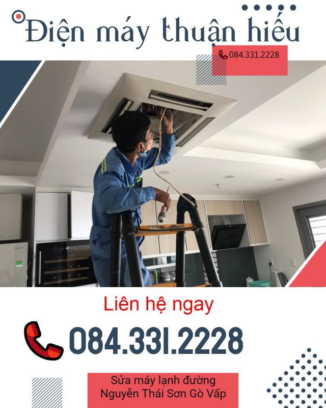 Sửa Máy Lạnh Đường Nguyễn Thái Sơn Gò Vấp