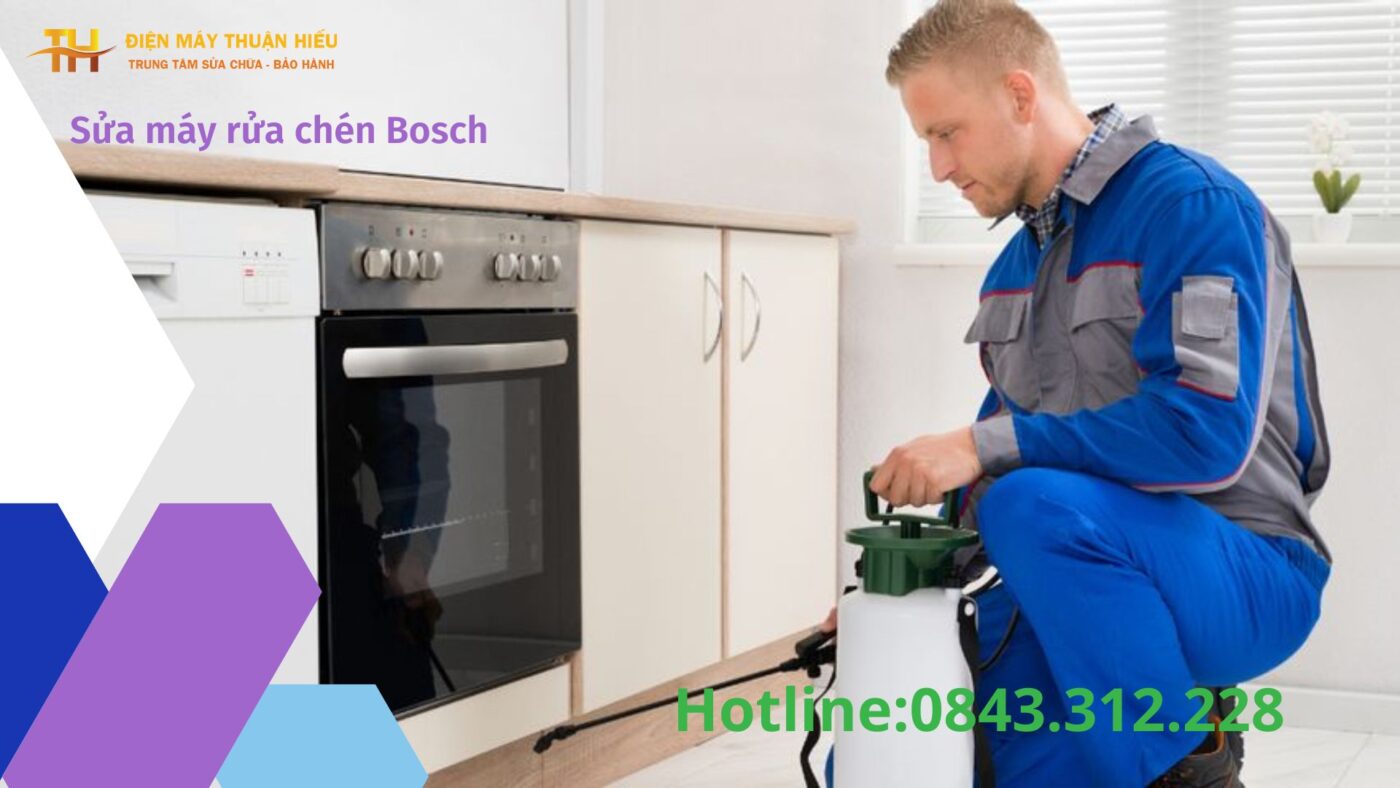 Dịch Vụ Sửa Chữa Máy Rửa Chén Bosch Tại Nhà