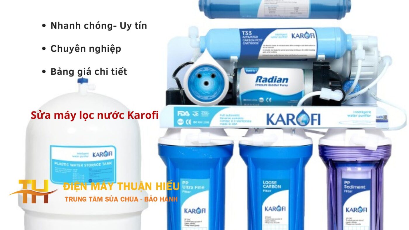 Cách Thay Lõi Lọc Nước Karofi Tại Nhà Đúng Cách