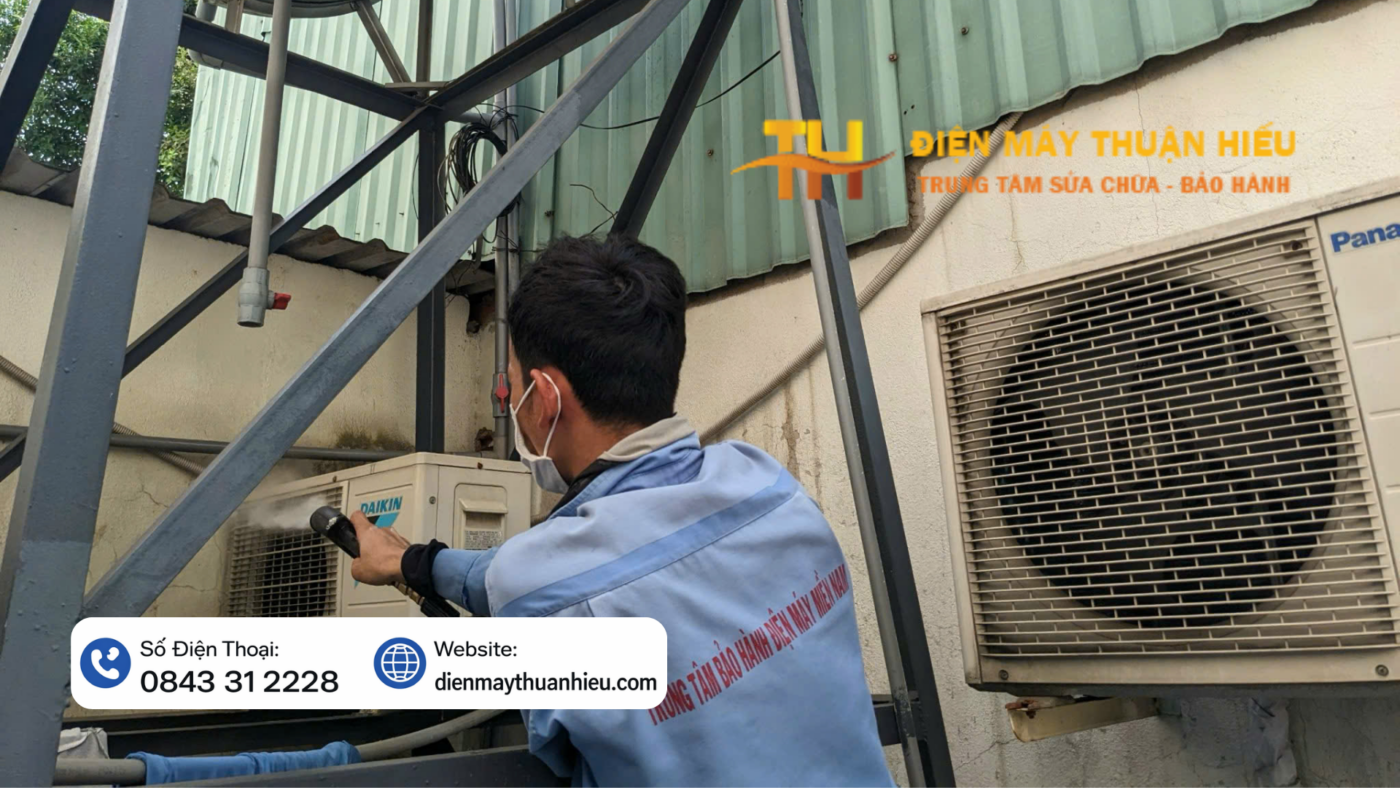 Vệ Sinh Máy Lạnh Đường Thạnh Xuân 25, Quận 12 - Chất Lượng