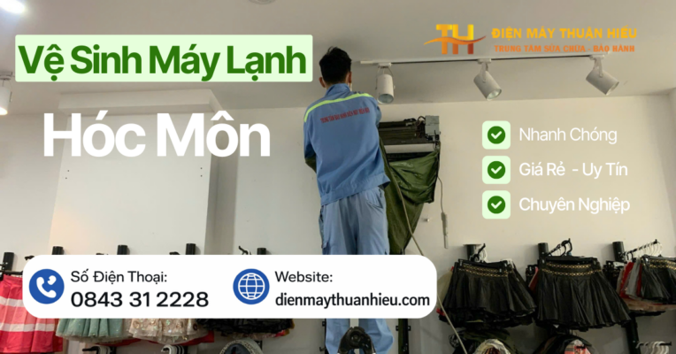 Vệ Sinh Máy Lạnh Tại Hóc Môn - Giá Rẻ, Thợ Nhanh