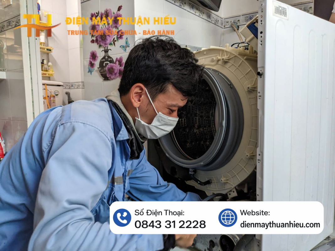 Đơn Vị Sửa Máy Giặt Tại Hóc Môn - Giá Rẻ, Tới Nhanh